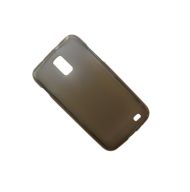Чехол для Samsung i9210 (Galaxy S II LTE) силиконовый матовый <серый>