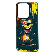 Чехол для Tecno Spark 10C (KI5k) силиконовый (рис. 335/собака) <темно-зеленый>