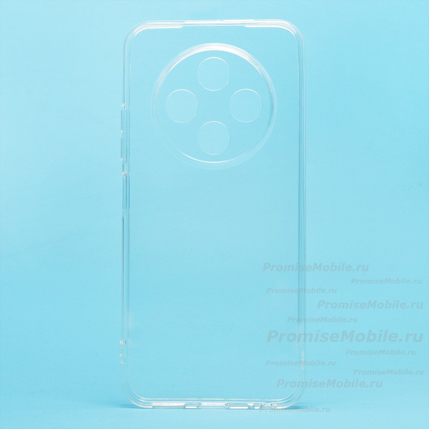 Чехол для Tecno Spark 30C (KL5n) силиконовый (0,9 mm) <прозрачный> ― 