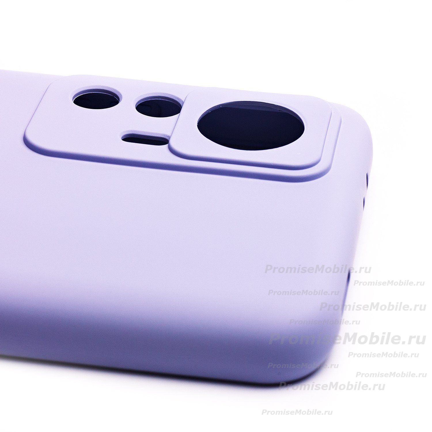 Чехол для Xiaomi 12T Pro силиконовый Soft Touch 4 <светло-фиолетовый> ― 