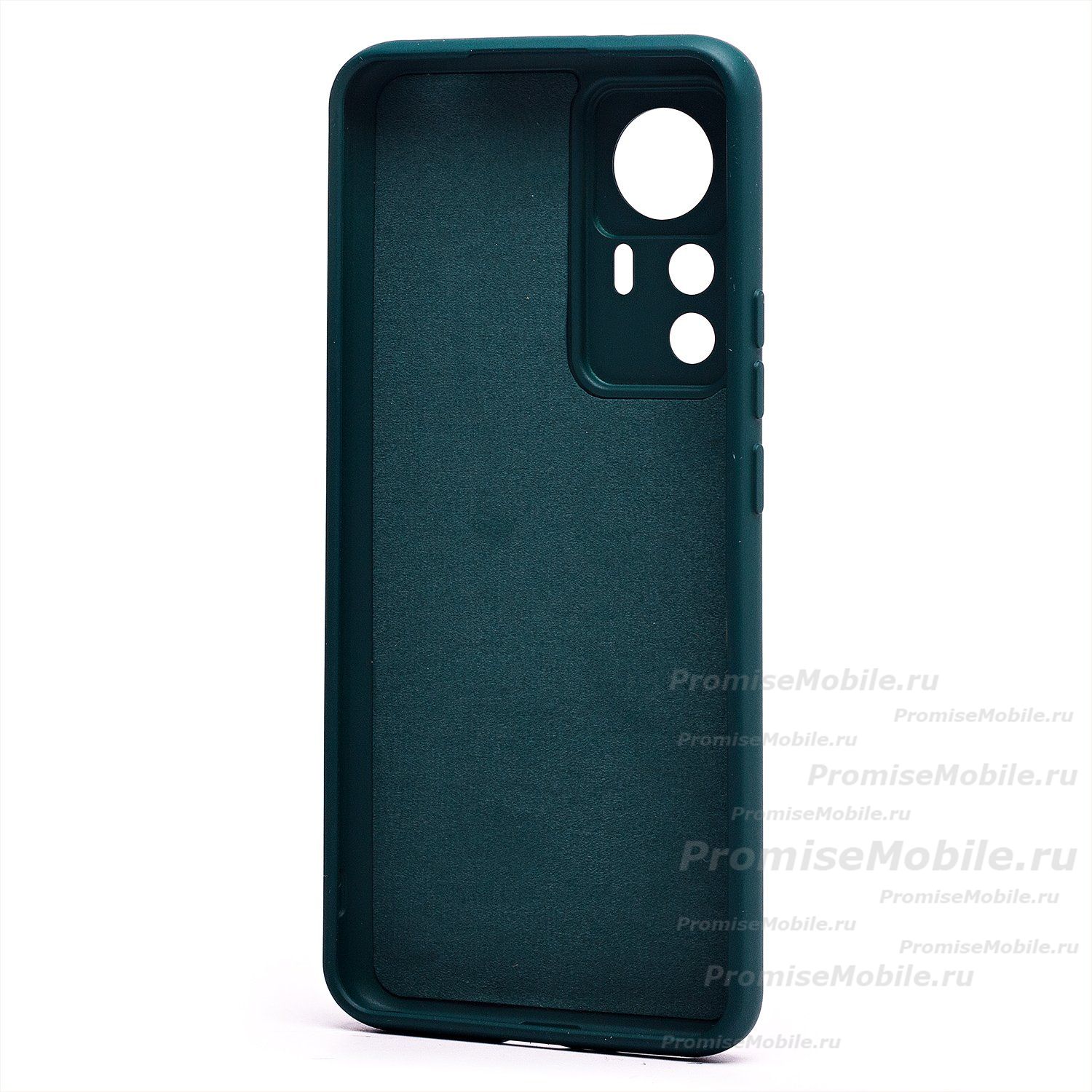 Чехол для Xiaomi 12T Pro силиконовый Soft Touch 4 <темно-зеленый> ― 
