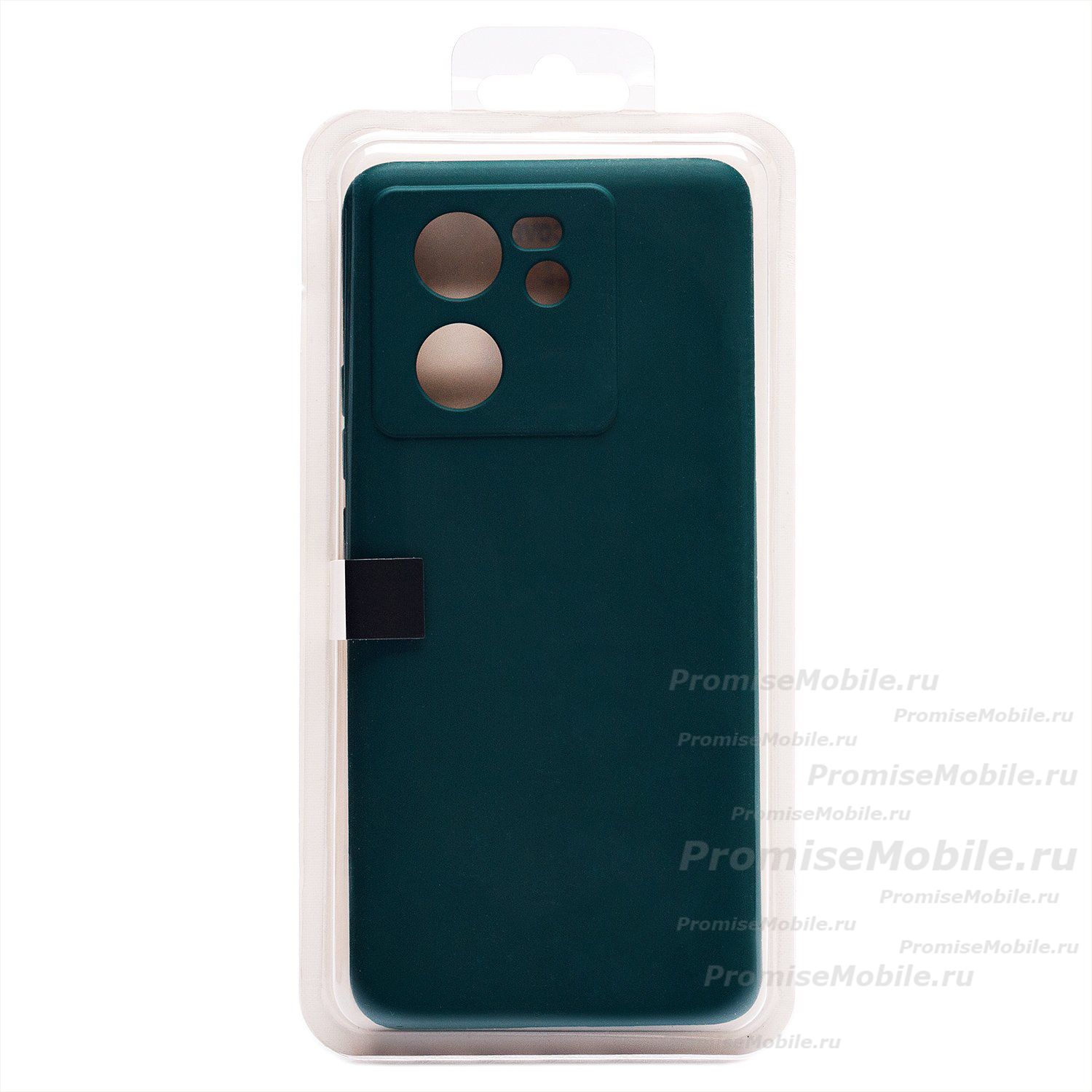 Чехол для Xiaomi 13T силиконовый Soft Touch 4 <темно-зеленый> ― 