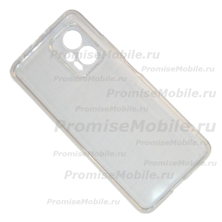 Чехол для Xiaomi Poco X4 GT силиконовый ультратонкий <прозрачный> ― 