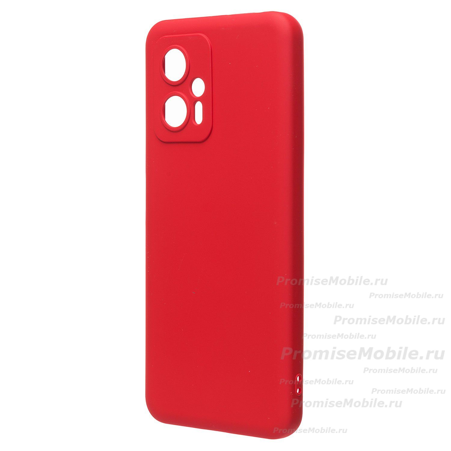 Чехол для Xiaomi Poco X4 GT силиконовый Soft Touch 4 <красный> ― 
