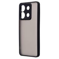 Чехол для Xiaomi 23122PCD1G пластиковый с окантовкой <черный>