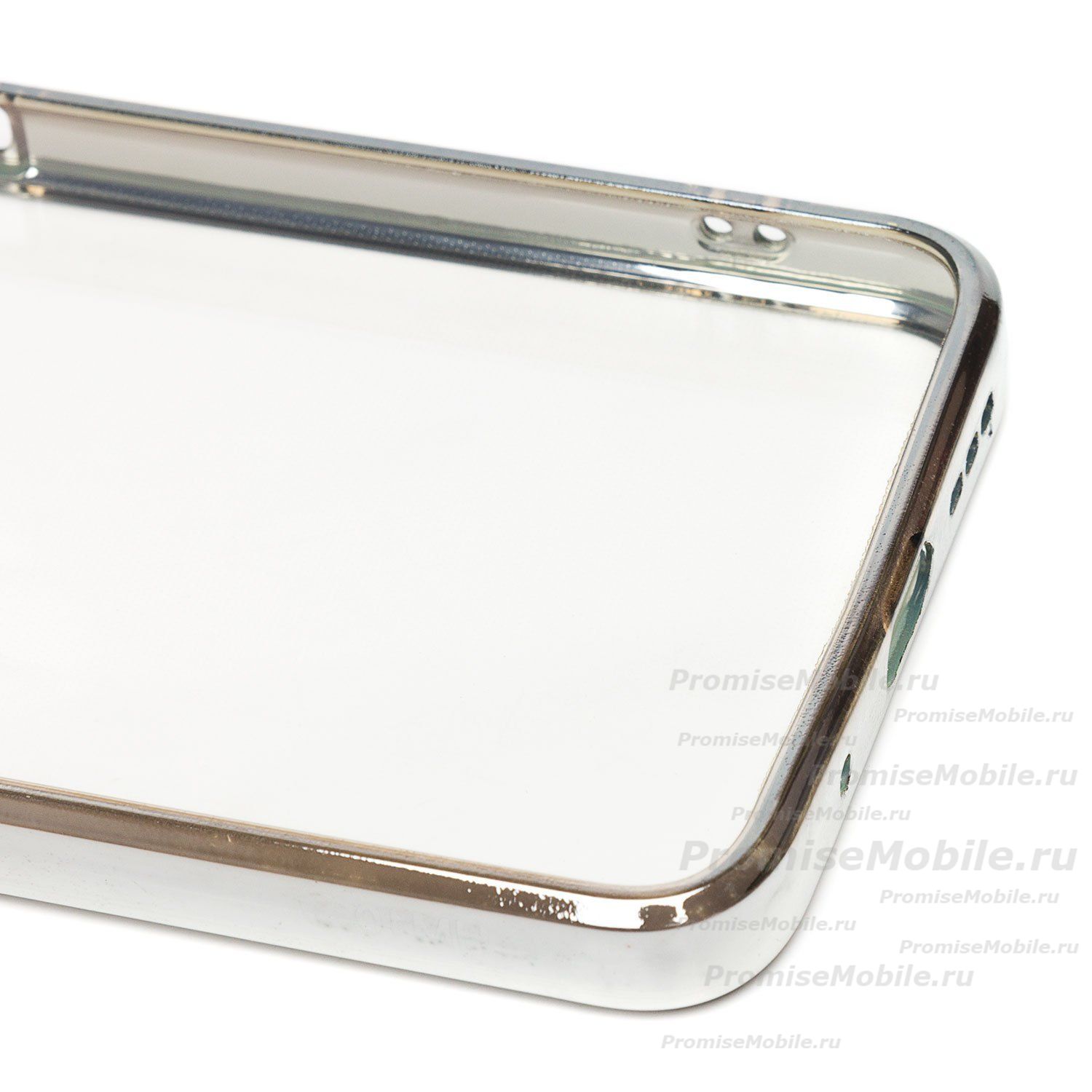 Чехол для Xiaomi 21061119DG силиконовый ультратонкий Pilot <серебристый> ― 