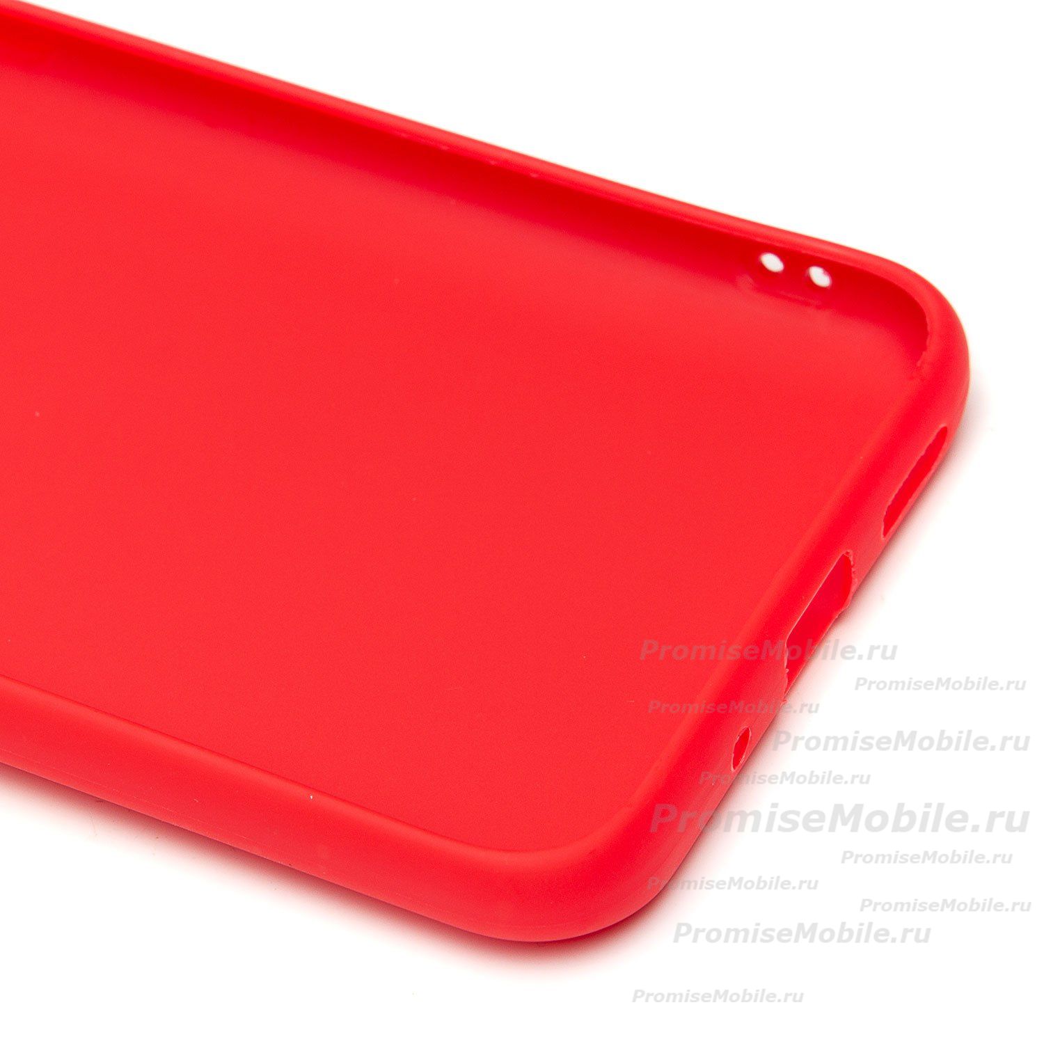 Чехол для Xiaomi Redmi 10A силиконовый матовый №5 <красный> ― 