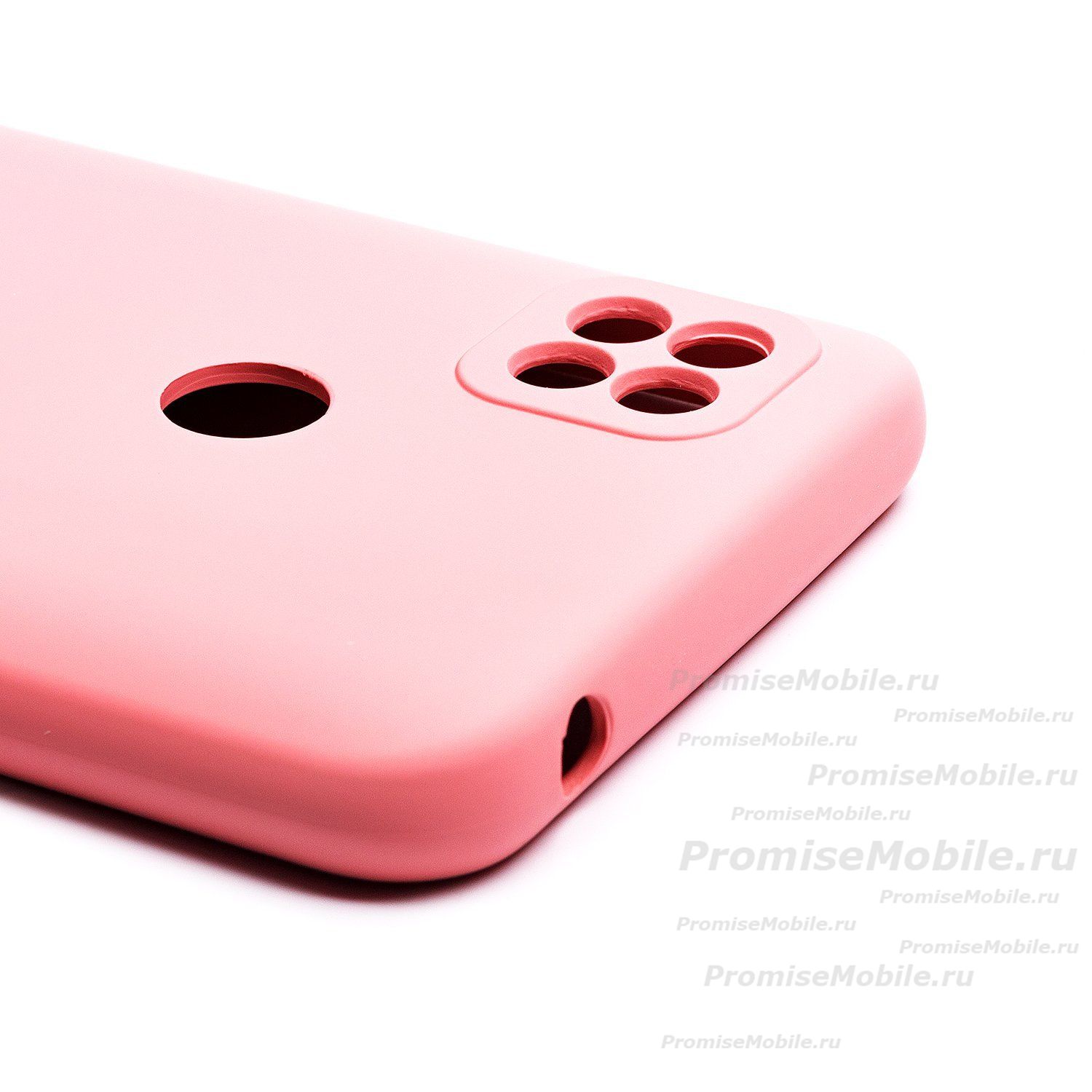 Чехол для Xiaomi Redmi 10A силиконовый Soft Touch 4 <светло-розовый> ― 