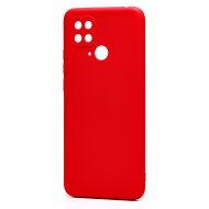 Чехол для Xiaomi Redmi 10C силиконовый Soft Touch 4 <красный>
