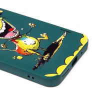 Чехол для Xiaomi 23053RN02Y силиконовый (рис. 335/собака) <темно-зеленый>
