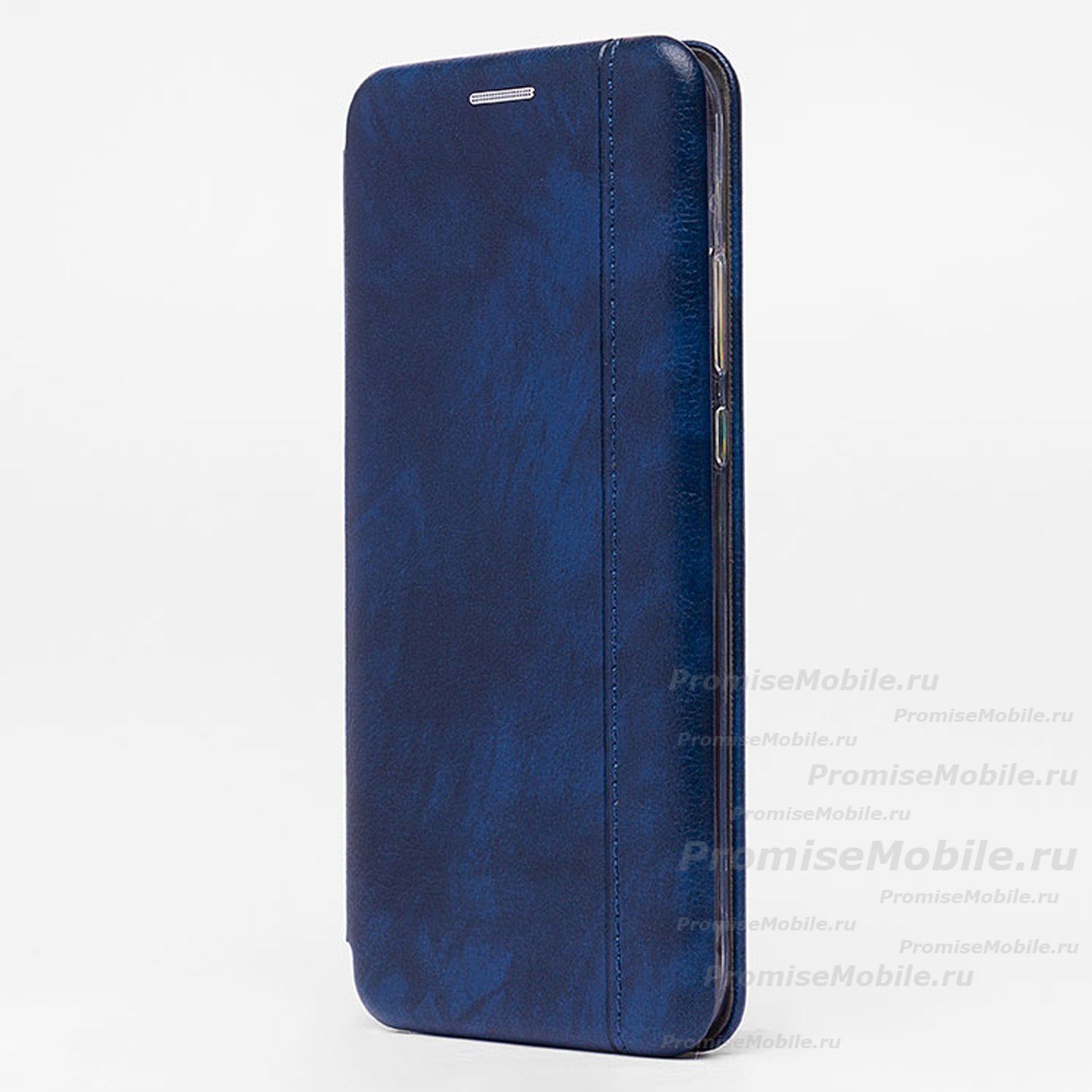 Чехол для Xiaomi M2204J19AG флип боковой кожзам №3 <синий> ― 