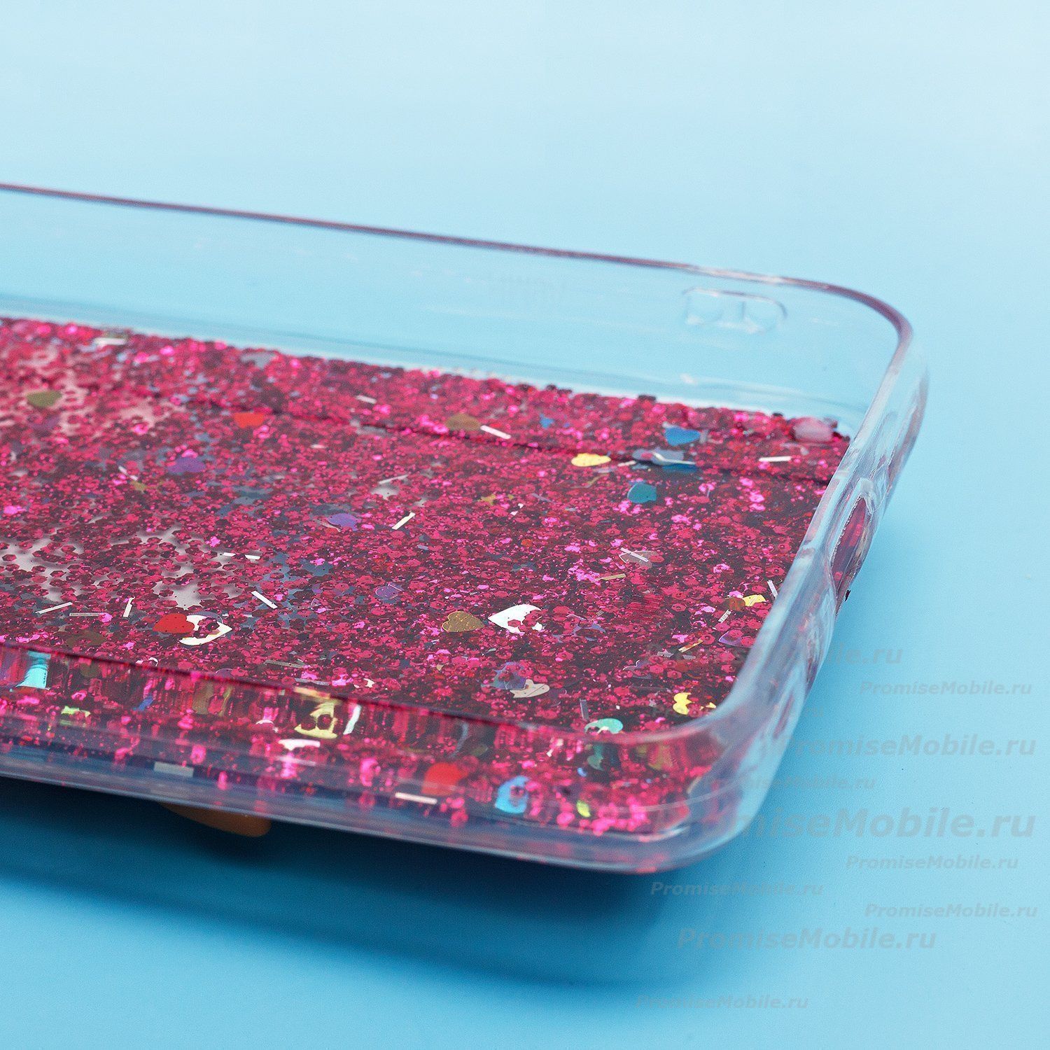 Чехол для Xiaomi M2006C3LC силиконовый 3D игрушки <бордовый> ― 