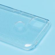 Чехол для Xiaomi M2006C3MG силиконовый с блестками <прозрачный>