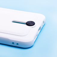 Чехол для Xiaomi M2101K7BL силиконовый с картхолдером №4 <белый>