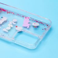 Чехол для Xiaomi M2101K7AG силиконовый 3D игрушки <бордовый>