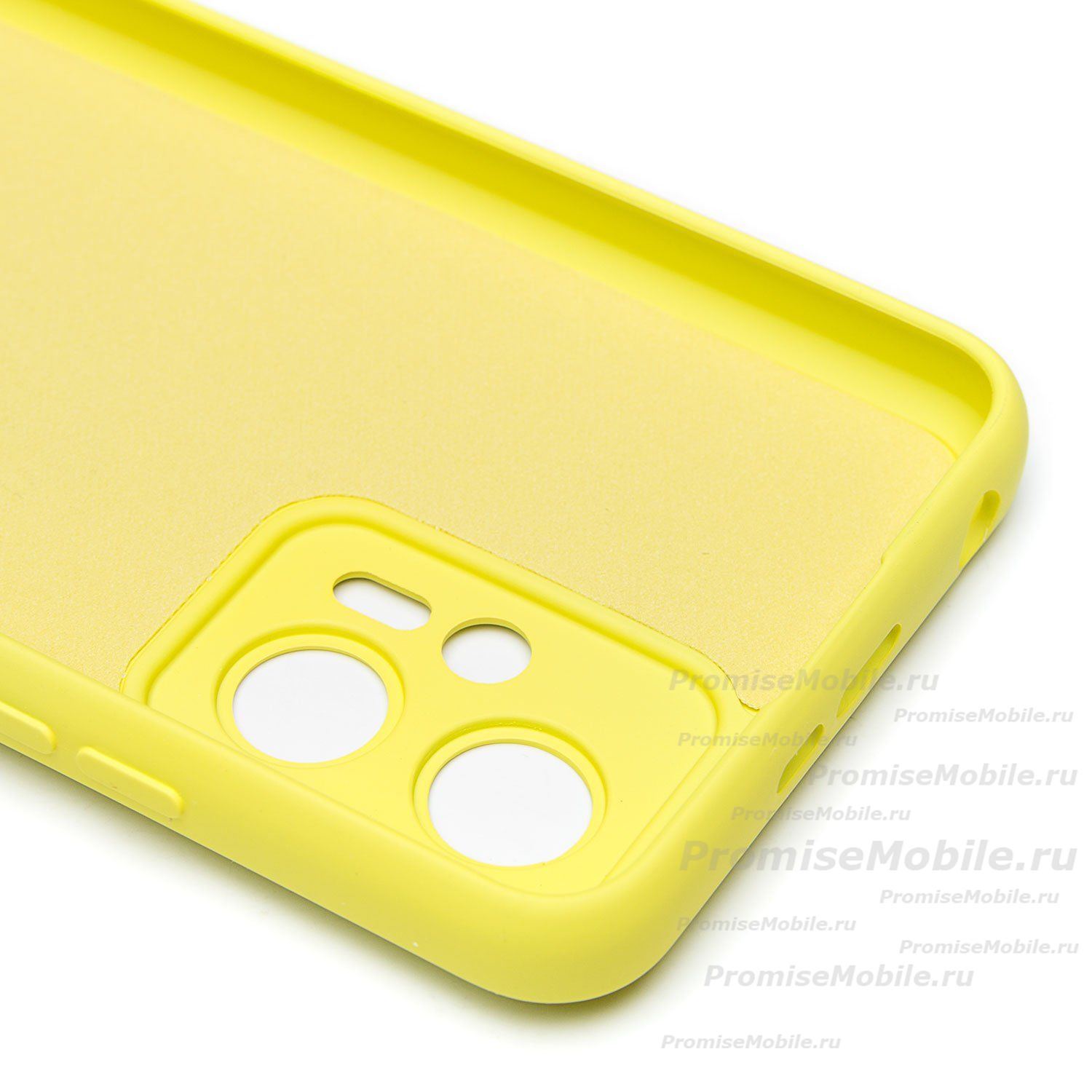 Чехол для Xiaomi Poco X4 GT силиконовый Soft Touch 4 <желтый> ― 