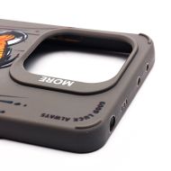 Чехол для Xiaomi 23124RA7EO силиконовый (рис. 335/тигр) <серый>