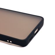 Чехол для Xiaomi 23090RA98G пластиковый с окантовкой <черный>