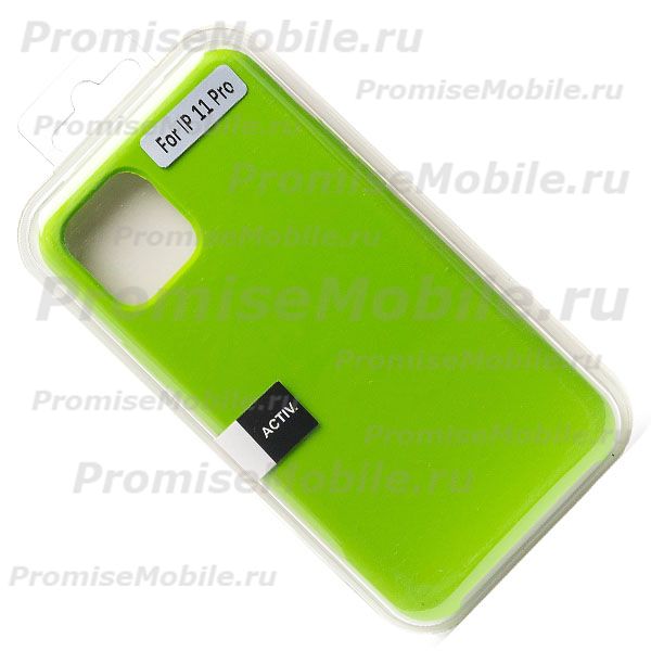 Чехол для Apple iPhone 11 Pro силиконовый Soft Touch <зеленый> ― 
