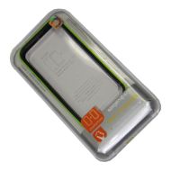 Чехол для Apple iPhone 5s бампер пластиковый SGP <зелено-черный>