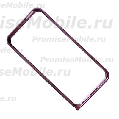 Чехол для Apple iPhone 5c бампер алюминиевый <фиолетовый> ― 