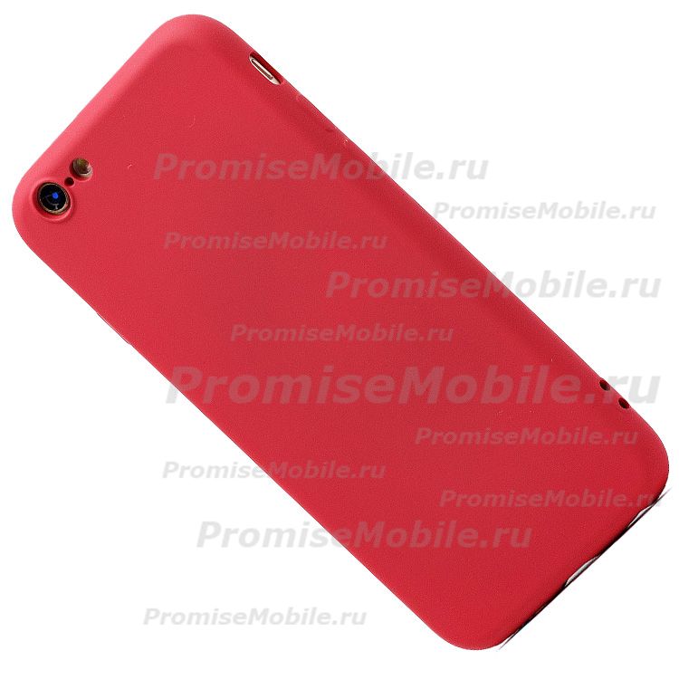 Чехол для Apple iPhone 6 силиконовый Soft Touch 4 <бордовый> ― 