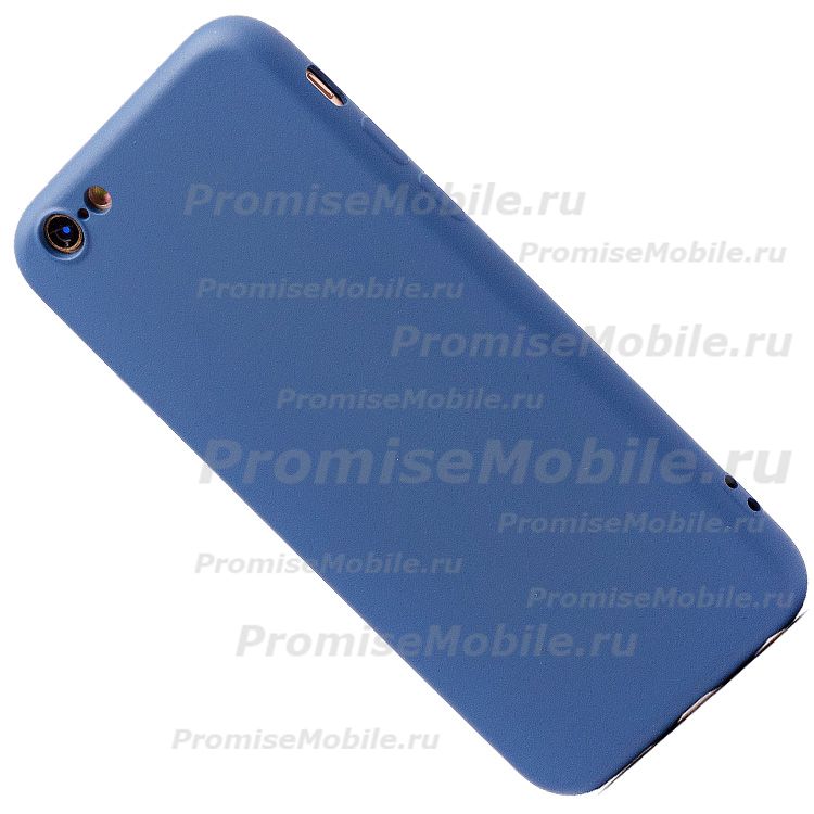 Чехол для Apple iPhone 6s силиконовый Soft Touch 4 <синий> ― 