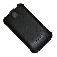 Чехол для Fly IQ430 (Evoke) флип кожзам №1 <черный>