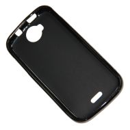 Чехол для Fly IQ443 (Trend) силиконовый матовый <черный>