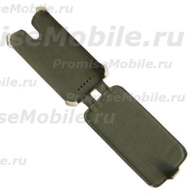 Чехол для HTC Desire 500 One Sim флип кожзам №1 <белый> ― 