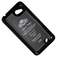 Чехол для HTC Desire VC (T328D) задняя крышка пластик лакированный SGP Case Ultra Slider <черный>