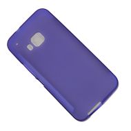 Чехол для HTC One M9 силиконовый матовый <пурпурный>