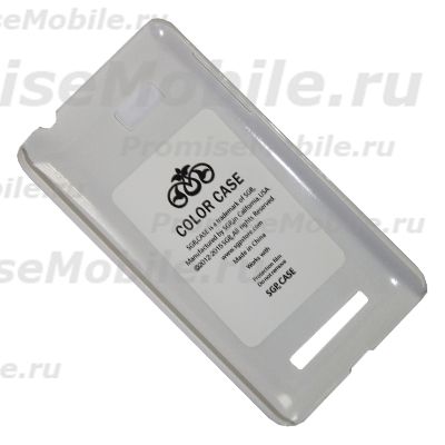 Чехол для HTC One SU (T528w) задняя крышка пластик лакированный SGP Case Ultra Slider <белый> ― 