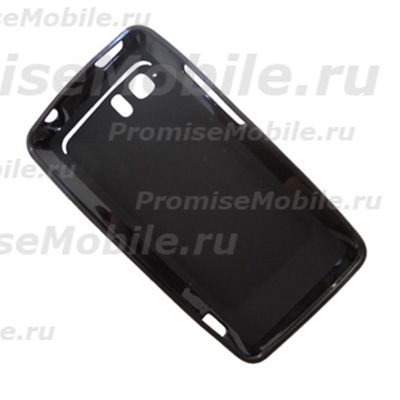 Чехол для HTC Raider 4G (X710e) силиконовый матовый <черный> ― 