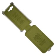 Чехол для HTC Rhyme (S510b) флип Nuoku ROYAL <белый>