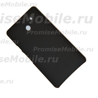Чехол для Huawei Ascend D2 задняя крышка пластик ребристый Nillkin <черный> ― 