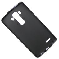 Чехол для LG H818 (G4) силиконовый матовый <черный>