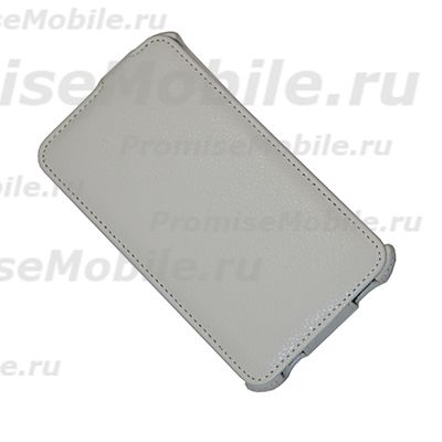 Чехол для Lenovo A529 флип кожзам №1 <белый> ― 