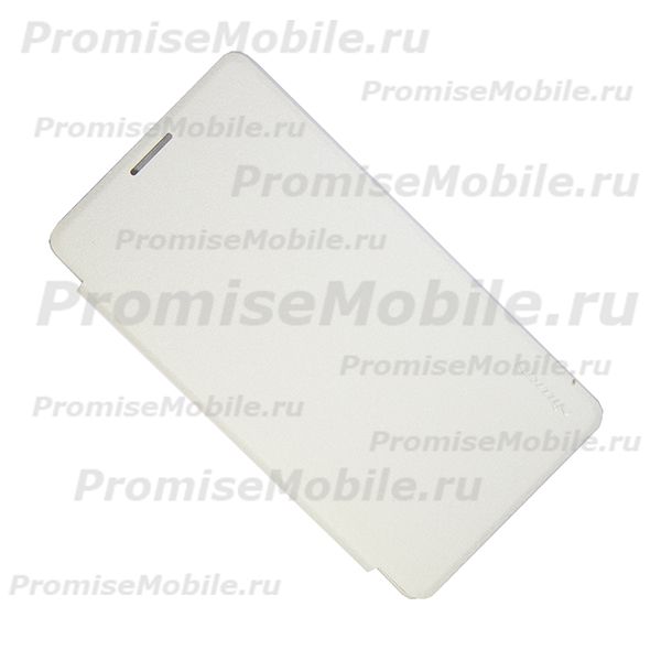 Чехол для Microsoft 950 XL Dual Sim флип боковой пластик-кожзам Nillkin Sparkle <белый> ― 