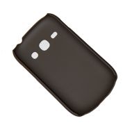Чехол для Samsung S6812 (Galaxy Fame Duos) задняя крышка пластик ребристый Nillkin <коричневый>