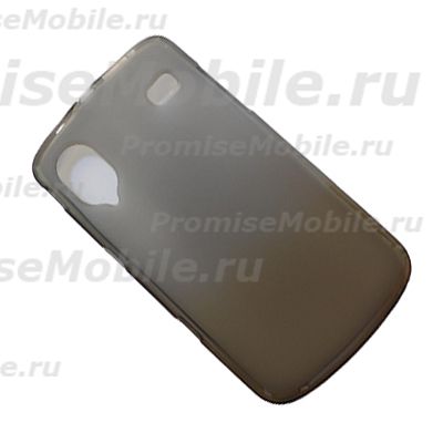 Чехол ZTE V965w (Tania) силиконовый матовый <серый> ― 