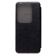 Чехол для Huawei Pura 70 Ultra флип боковой кожзам №3 <черный>