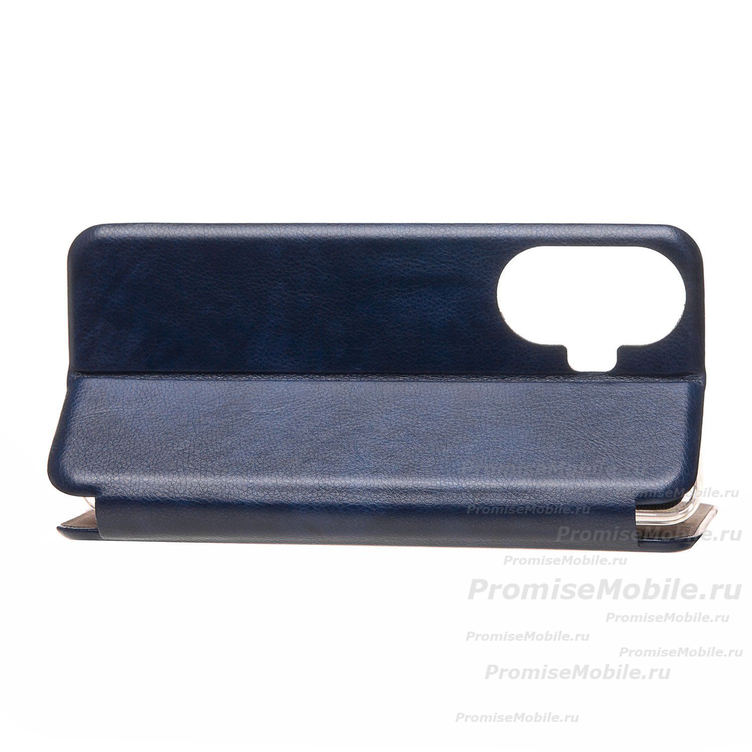 Чехол для Realme RMX3710 флип боковой кожзам №3 <синий> ― 