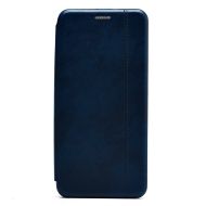 Чехол для Realme RMX5303 флип боковой кожзам №3 <синий>