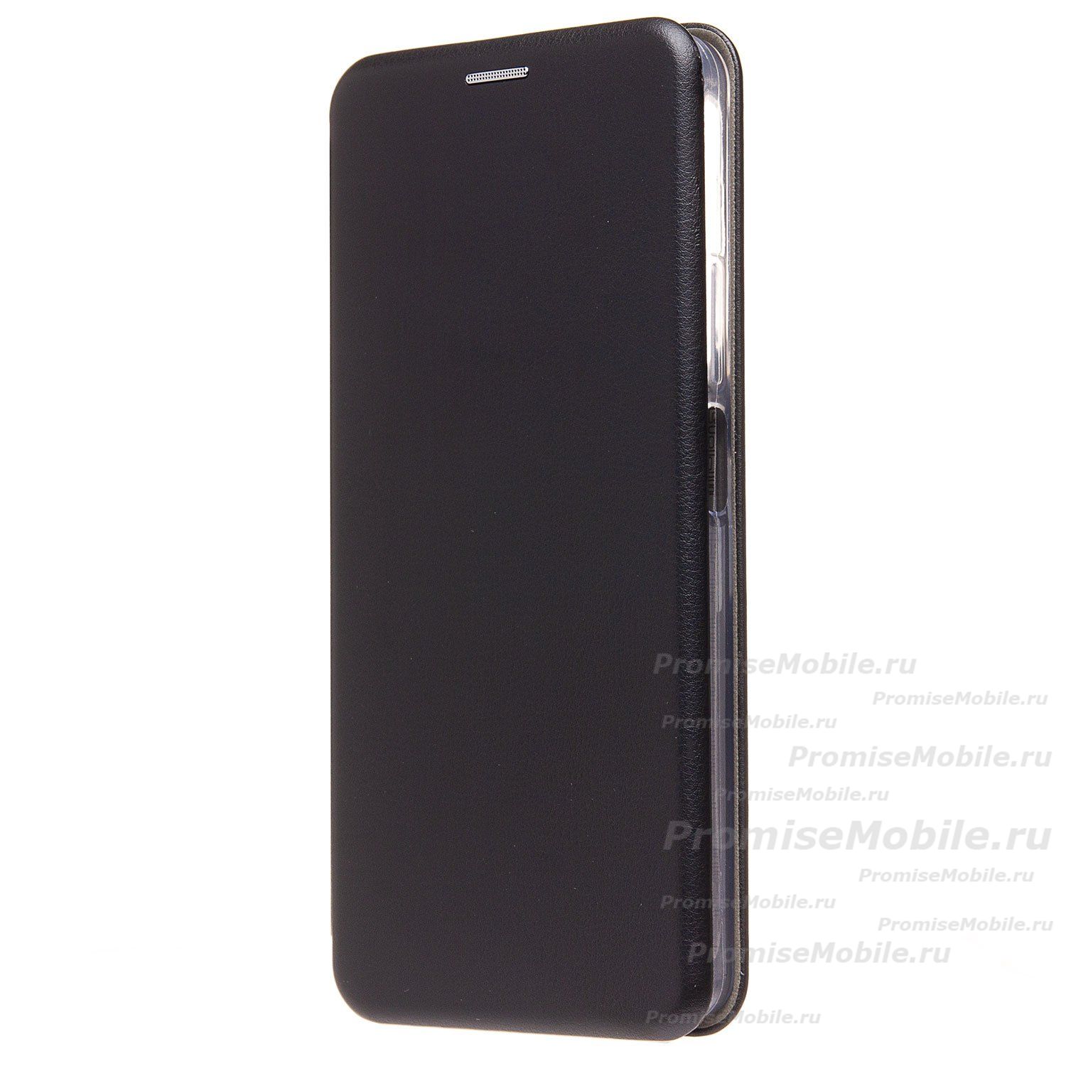 Чехол для Infinix Hot 40 (X6836) флип боковой кожзам №5 <черный> ― 