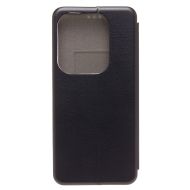 Чехол для Infinix Hot 40 (X6836) флип боковой кожзам №5 <черный>
