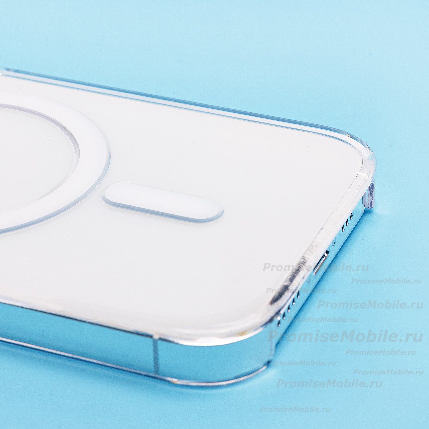 Чехол для Apple iPhone 14 Pro пластиковый MagSafe Сlear Сase <прозрачный> ― 