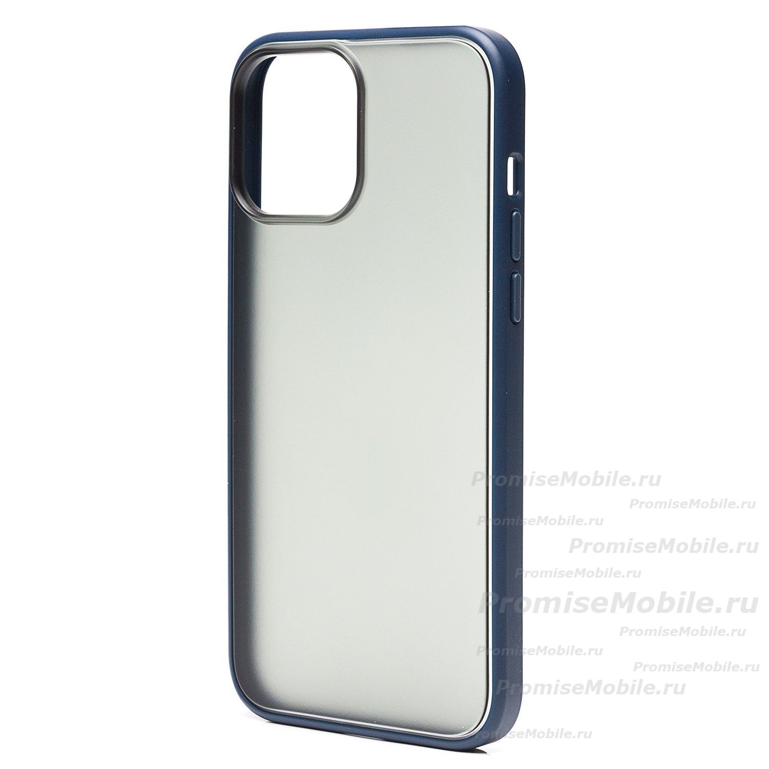 Чехол для Apple iPhone 13 Pro Max Waston пластиковый <черно-синий> ― 