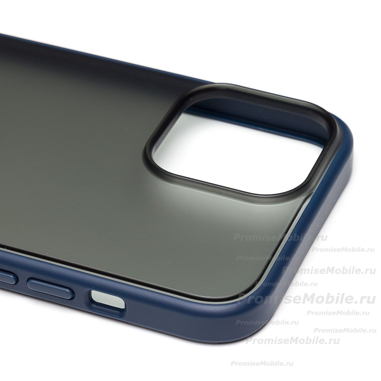 Чехол для Apple iPhone 13 Pro Max Waston пластиковый <черно-синий> ― 