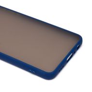 Чехол для Oppo Reno 8T пластиковый с окантовкой <синий>